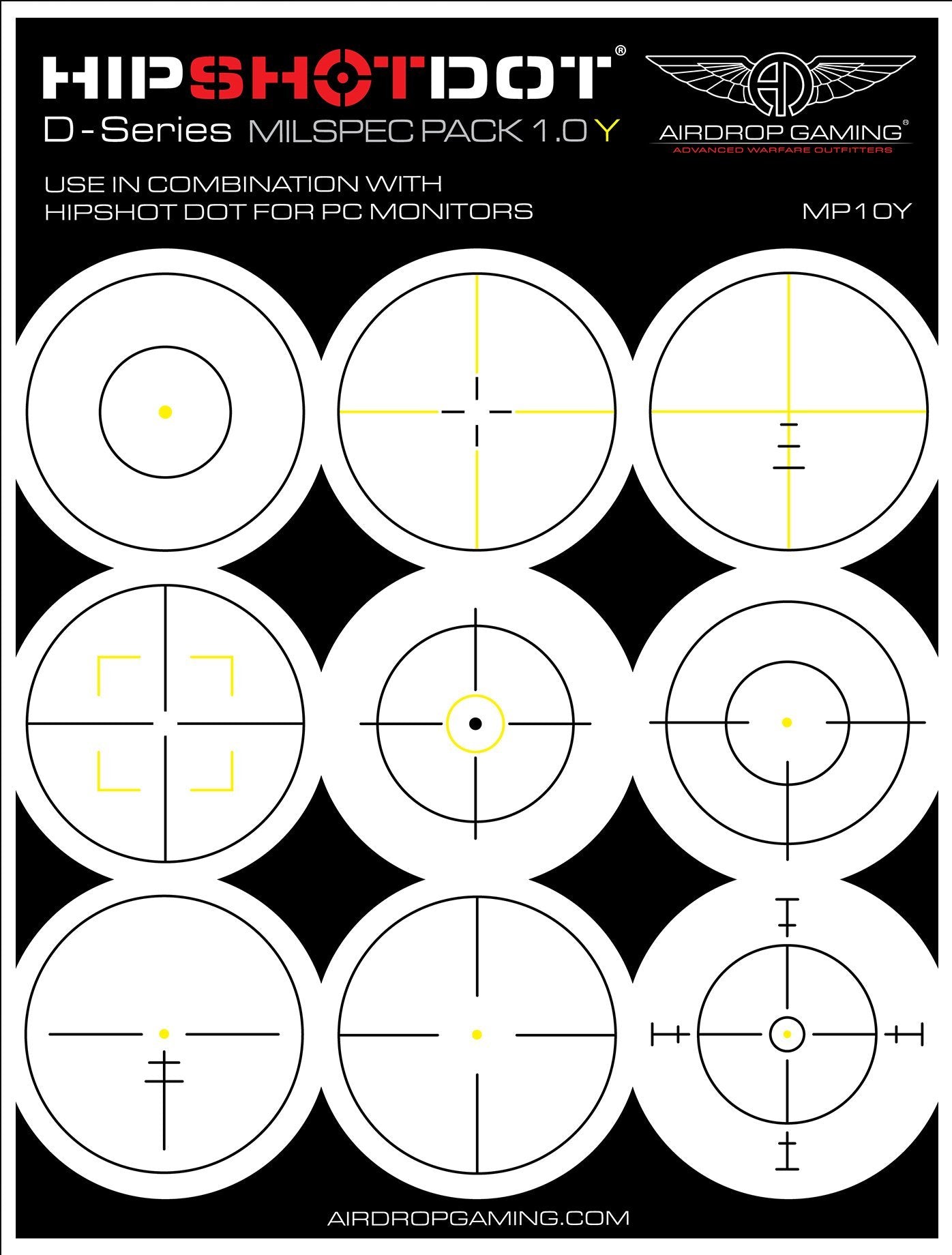 Crosshairs Vinyl Sticker Decal Military Sniper Hunt StyleB - Choose